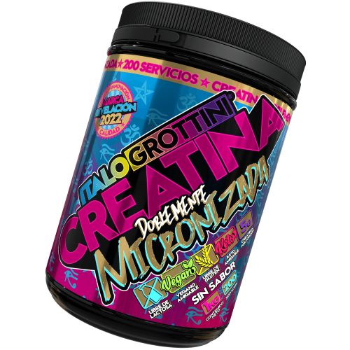 Creatina Doblemente Micronizada 1k 200sv