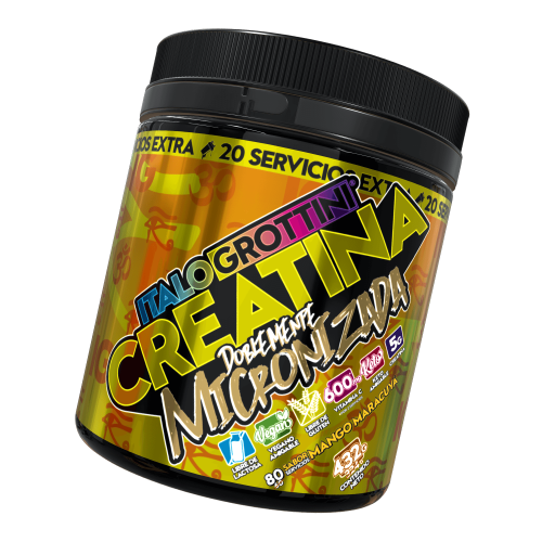 Creatina Doblemente Micronizada 400g 80sv - Imagen 3