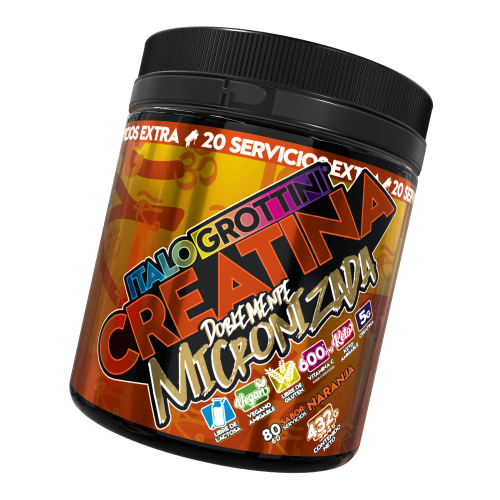 Creatina Doblemente Micronizada 400g 80sv - Imagen 5