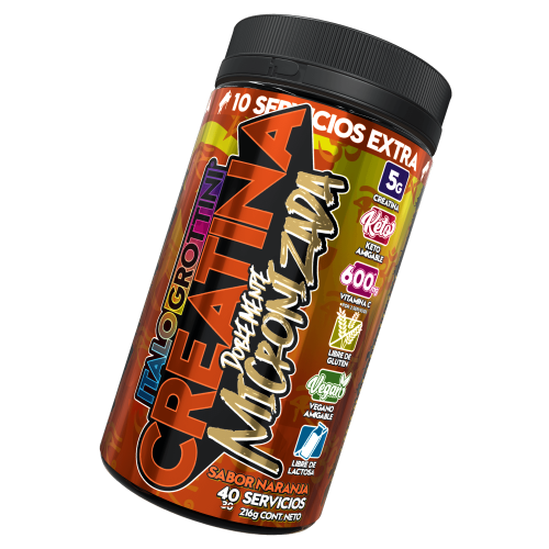 Creatina Doblemente Micronizada 200g 40sv - Imagen 5
