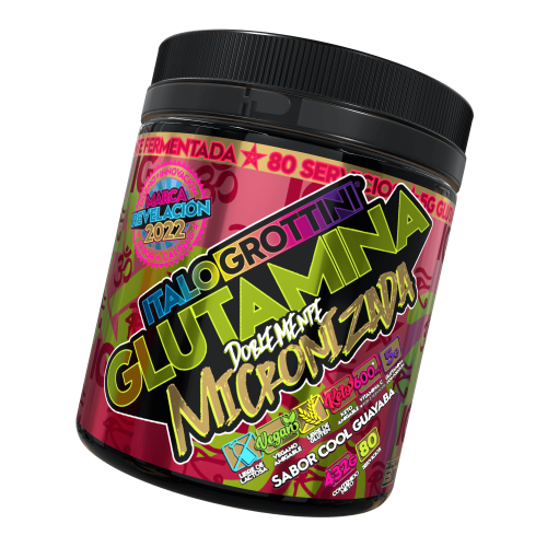Glutamina Doblemente Micronizada 432g 80sv