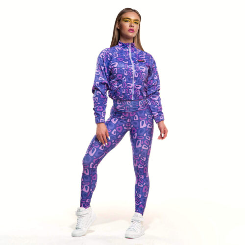 Conjunto Sexy Gym Morado