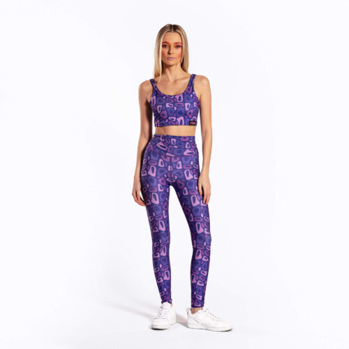 Conjunto Sexy Gym Morado - Imagen 6