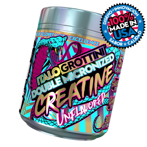CREATINA DOBLEMENTE MICRONIZADA 100% AMERICANA 300g 60 PORCIONES - Imagen 3
